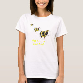 SPARA BEES och Spara i världen T-shirt