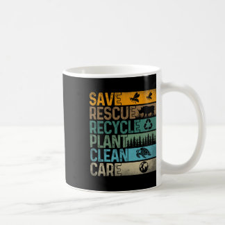 Spara Bees Rädding Animals Återvinna Plastics Roli Kaffemugg