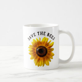 Spara Bees Solros Mugg