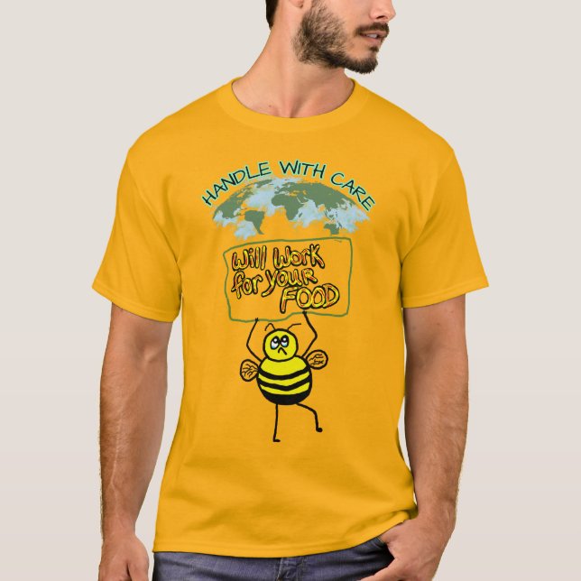 Spara Bees T-Shirt (Framsida)