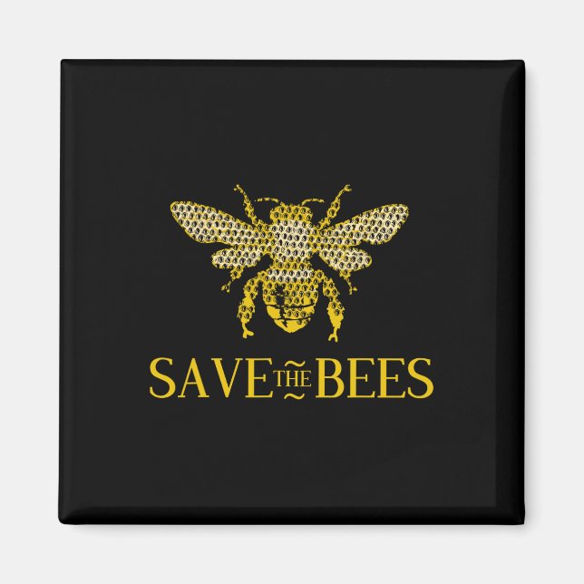 Spara Bes Honeycomb Distress Magnet (Framsidan)