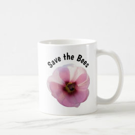 Spara Bes Rosa Hollyhock Mugg