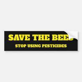 Spara Bes Vinyl Bumper Sticker Bildekal