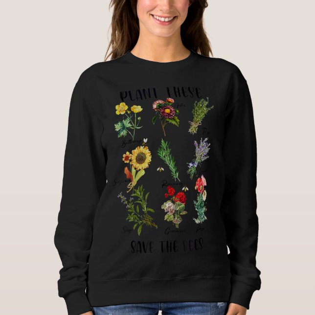 Spara Bihonungsblommans biodlingsanläggning T Shirt (Framsida)