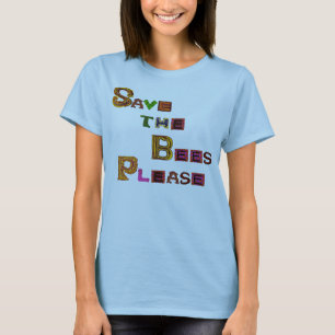 Spara bina behar skraj stil tee shirt