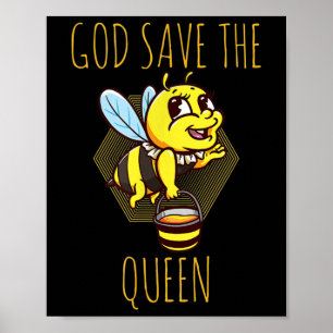 Spara Bina Biodling Miljöskydd _ Poster