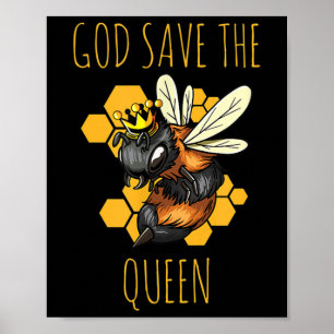Spara Bina Biodling Miljöskydd _ Poster