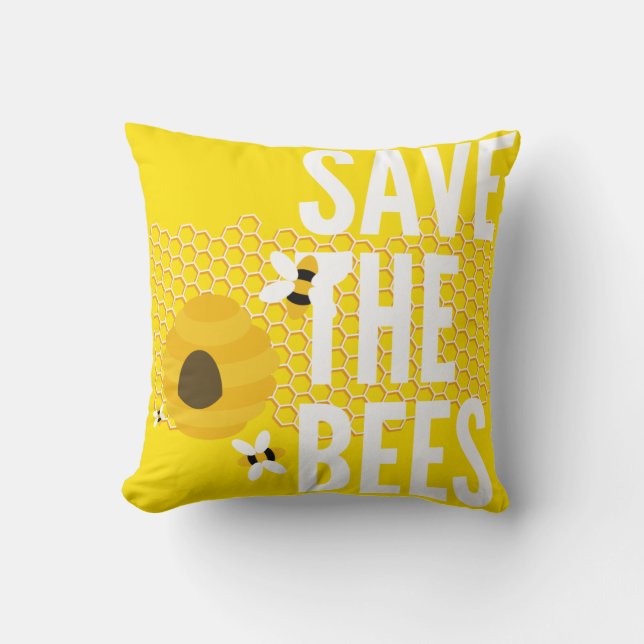 Spara Bina HONEYCOMB HonungsPOT Kudde (Framsida)