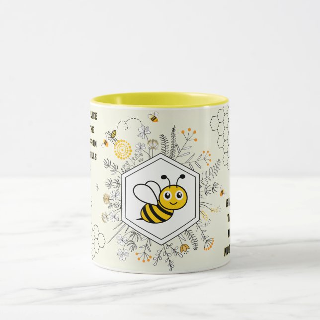 Spara Bina Inspirerande Bihonning Älskare Gåva  Mugg (Center)