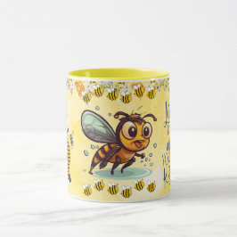 Spara Bina Inspirerande Bihonungsälskarepresent Mugg