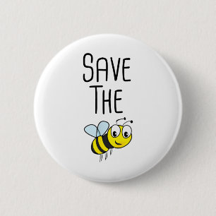 Spara Bina - miljöskydd Bee Beeke Knapp