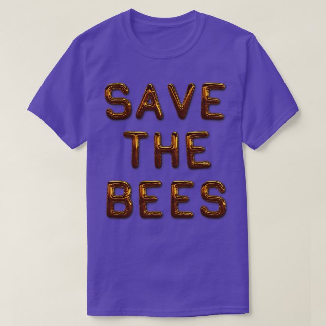 Spara Bina Räddar planetet T Shirt (Design framsida)