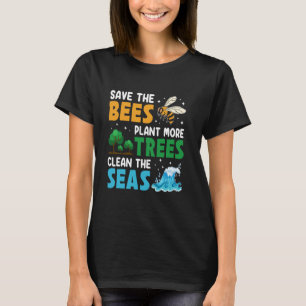 Spara Bindanläggningen mer Träd rengör havet Envi T Shirt