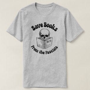 Spara bokar från fascisterna t shirt