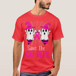 Spara Bönor Breast Cancer Awareness Hallowed T Shirt