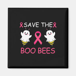 Spara Boo Bees Halloween Roligt Bröstcancer Awar Magnet