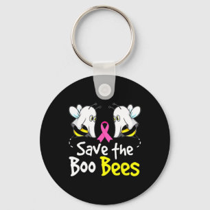 Spara Boo Bees Roligt Breast Cancer Awareness Hall Nyckelring