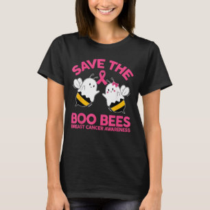 Spara Boobees Boo Bees Breast Cancer Halloween T Shirt