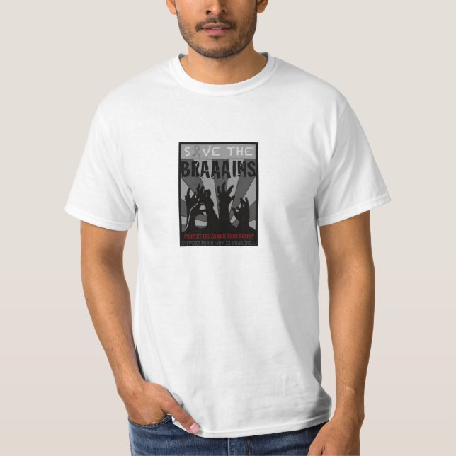 Spara BRAAAINSEN! Tee (Framsida)