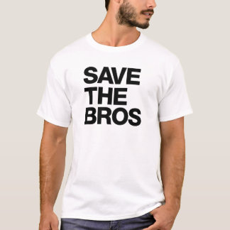Spara Bros den organiska manar T - vit Tee Shirt