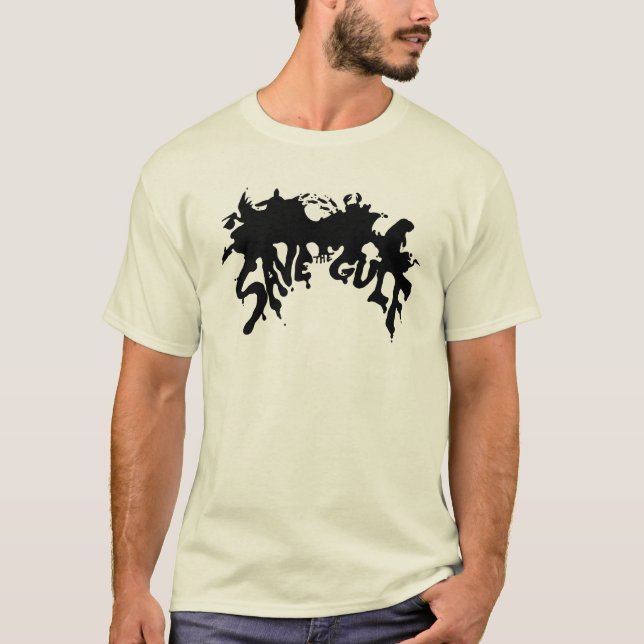 Spara bukten - vad ser du? t-shirt (Framsida)