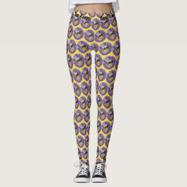 Spara Bumblebin Kvinnors Anpassningsbar Bönsbalkar Leggings