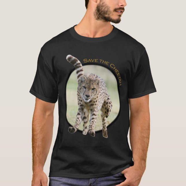 Spara cheetahen tee shirt (Framsida)