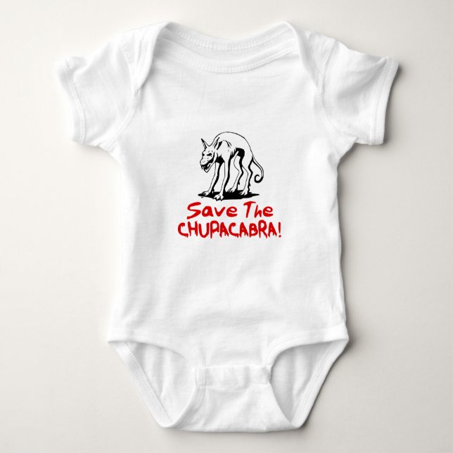 Spara chupacabrasna! tee (Framsida)