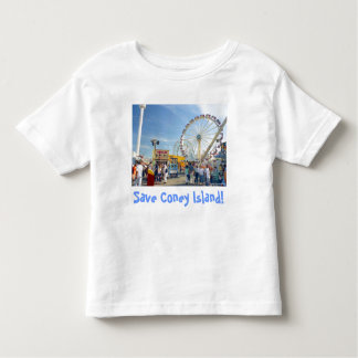 Spara Coney Island! Småbarn T-shirt