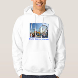 Spara Coney Island! Vuxen Hoodie Sweatshirt