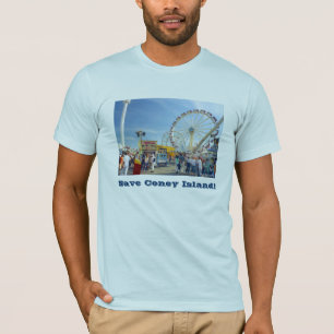 Spara Coney Island! Vuxen T-shirt