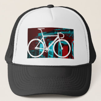 Spåra cykeln Berlin - röd blått Keps