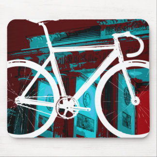 Spåra cykeln Berlin - röd blått Musmatta