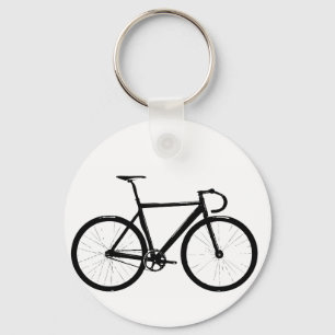 Spåra cykeln nyckelring