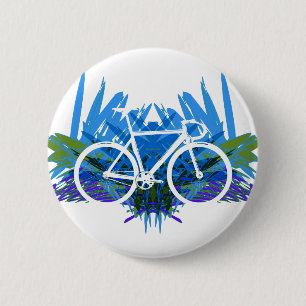 Spåra cykeln på blått/grönt knapp