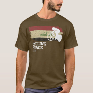 Spåra cykling Irak Road Bike Tävla Speed Cyclist T Shirt