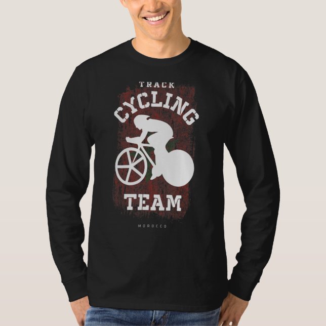 Spåra cykling Marocko Road Bike Tävla Speed Cycli T Shirt (Framsida)