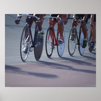 Spåra cykling poster