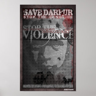 Spara Darfur 17X11 Poster