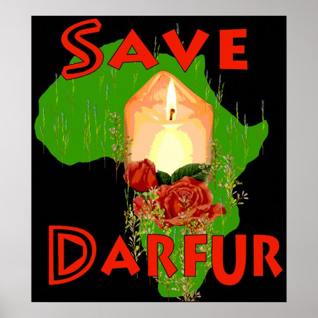 Spara Darfur Poster (Framsidan)