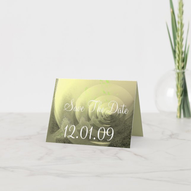 Spara Date Beach SeaShell Inbjudan (Framsida)