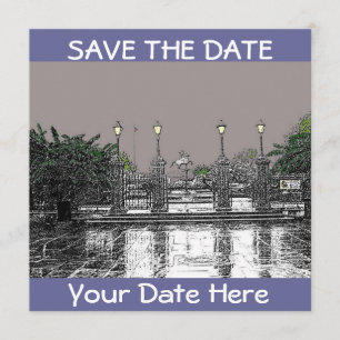 SPARA DATE-Jackson Square New Orleans Datumet
