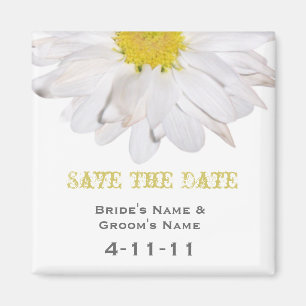 Spara datera - daisybröllop magnet