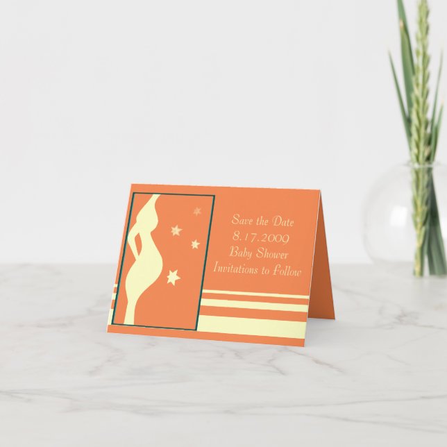 Spara daterababy showerkortet meddelande (Framsida)