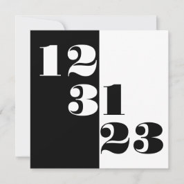 Spara datum 123123 Nyårsafton 23 Bröllop Spara Datumet