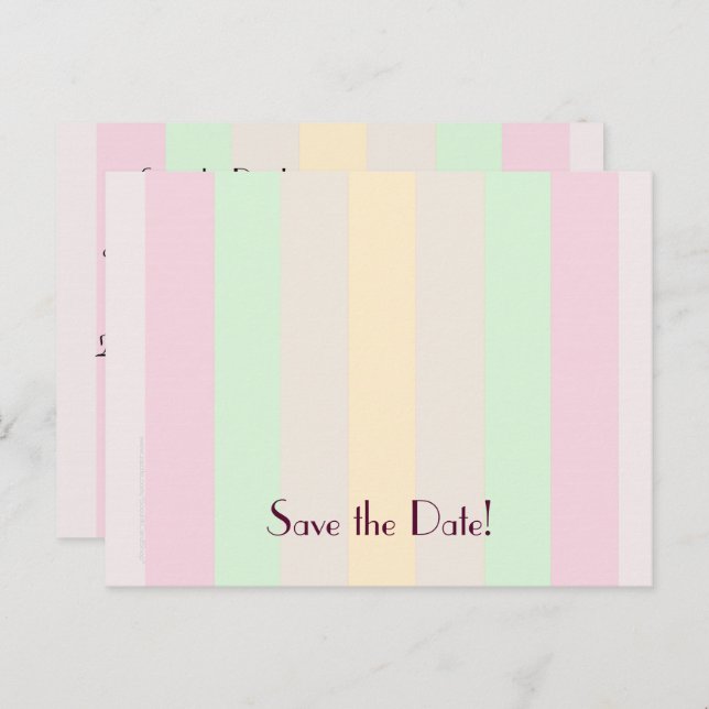 Spara datum 50-årsfirande postkort meddelande vykort (Fram/baksida)