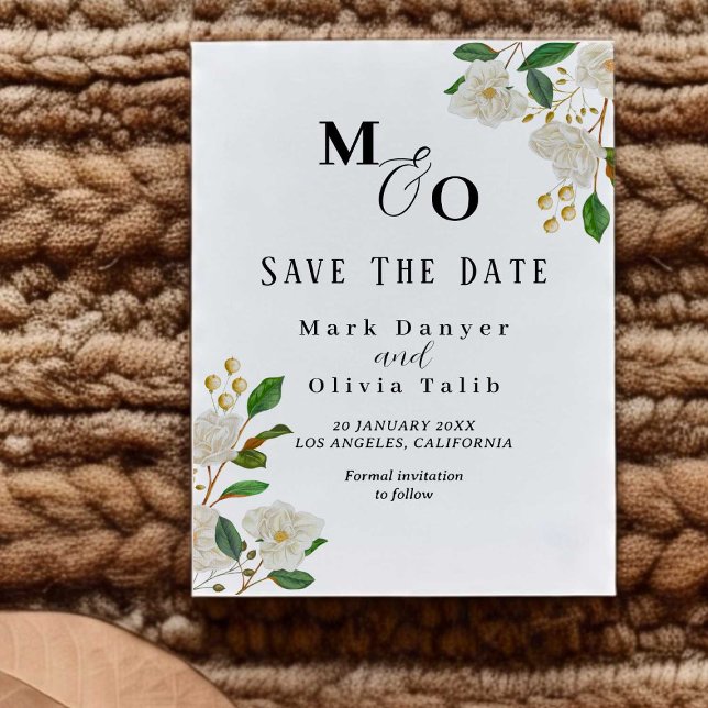 Spara datum - Anpassade Bröllop-kort Spara Datumet (Skapare uppladdad)