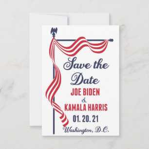 Spara datum Biden Harris-installationen Meddelande