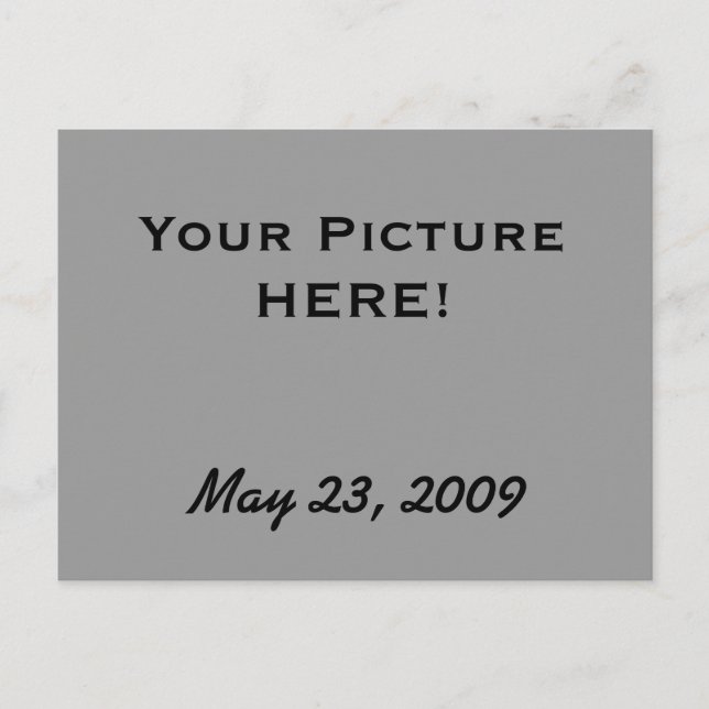 Spara datum bild postkort meddelande vykort (Framsida)