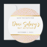 SPARA DATUM blek rosa guld polka dots Inbjudningar<br><div class="desc">efter kkat masard >> www.simplysweetPAPERIE.com <<< En enkel design för din SAVE THE DATE CARDS - för att matcha dina huvudinbjudningar. Kärlek, men jag skulle vilja se vissa förändringar - ett annat färg-system, produkt, tillsätt ett foto eller anpassat för ett annat tillfälle - ingen oro bara kontakta mig, KAT@SIMPLYSWEETPAPERIE.COM jag...</div>